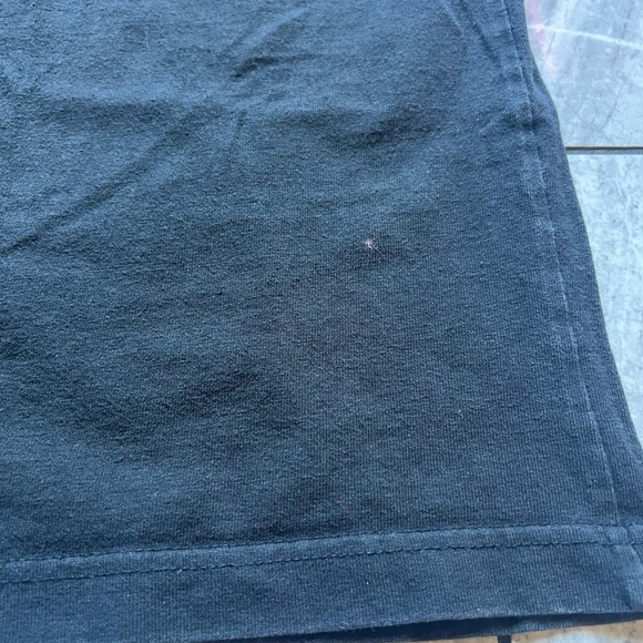 Carhartt Men's Black 100%Cotton Short Sleeve Pocket Crewneck T-Shirt Logo XLT - Picture 6 of 9